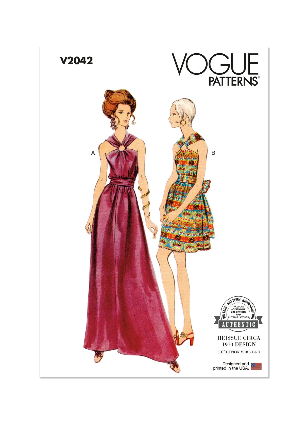 Patron Vogue n°2042 - Robe