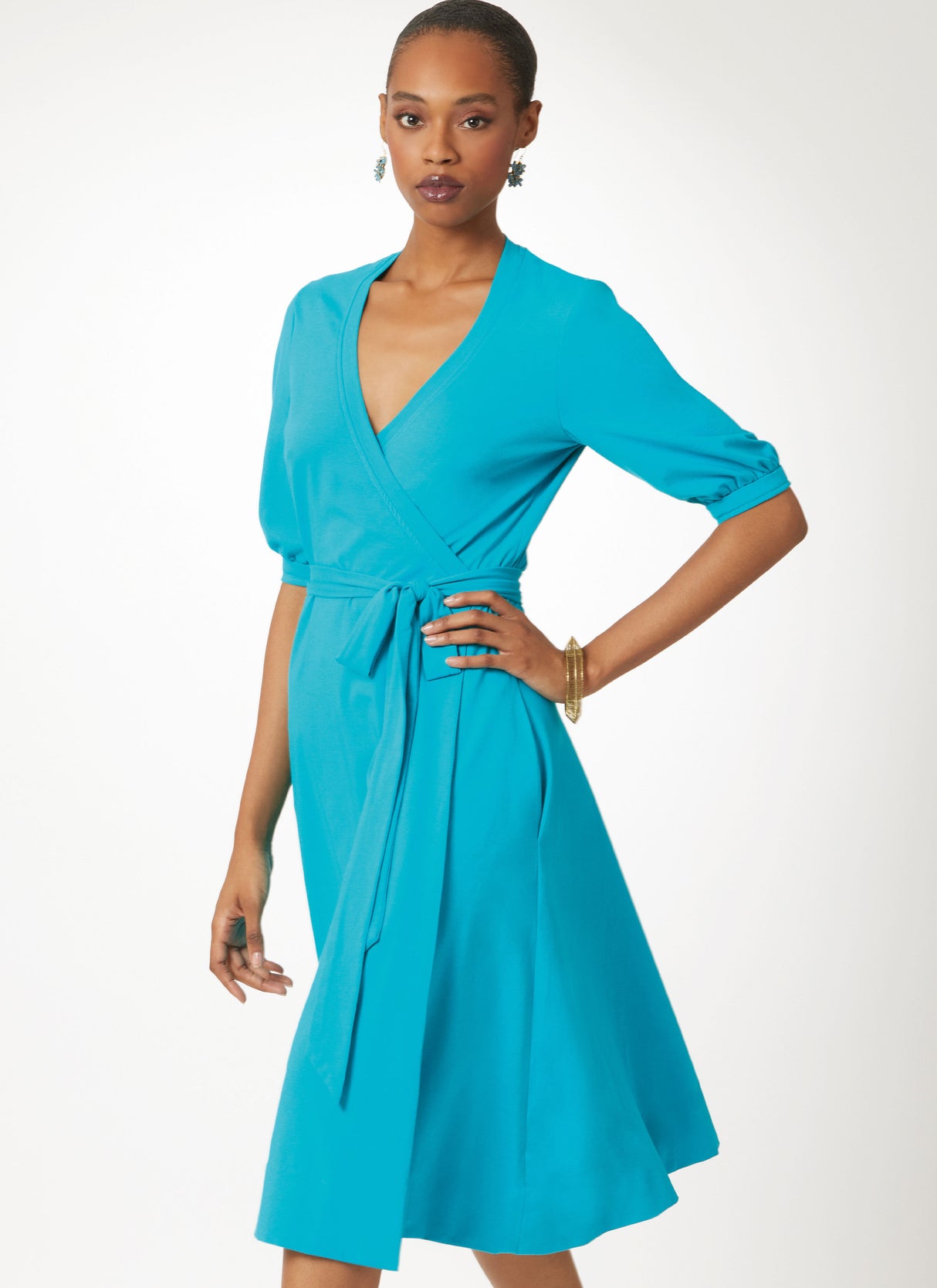 Patron Vogue n°2081 - Robe portefeuille vintage par Diane von Furstenberg