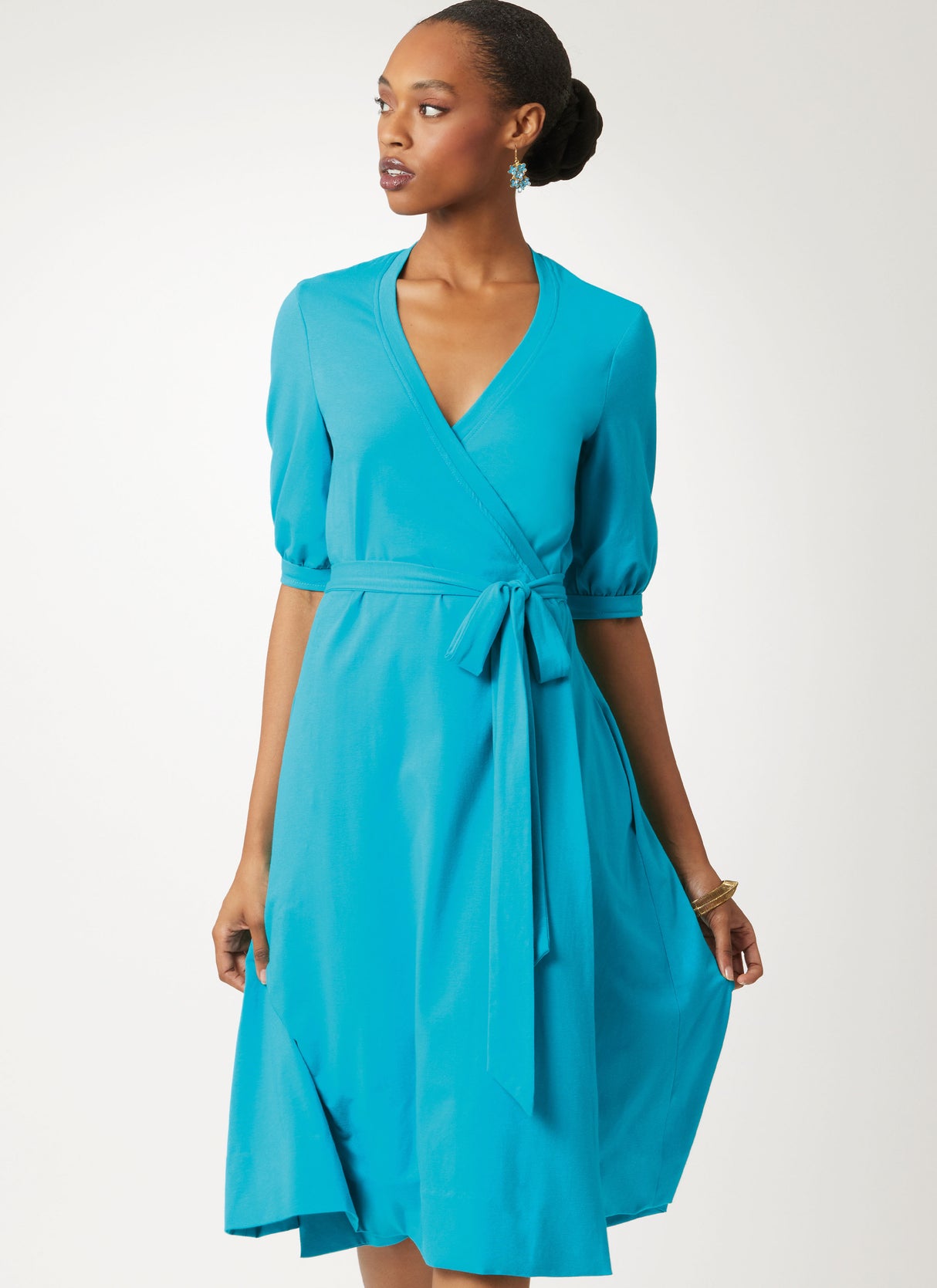 Patron Vogue n°2081 - Robe portefeuille vintage par Diane von Furstenberg