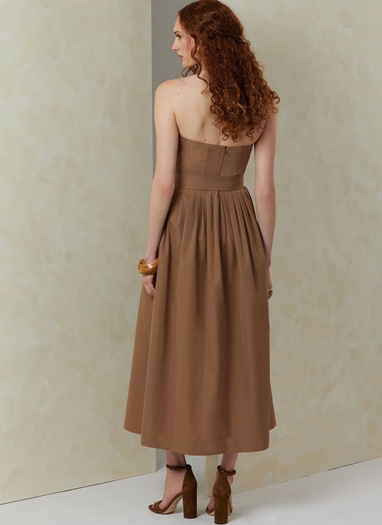 Patron Vogue n°2084 - Robe bustier avec ceinture et surcorsage asymétrique
