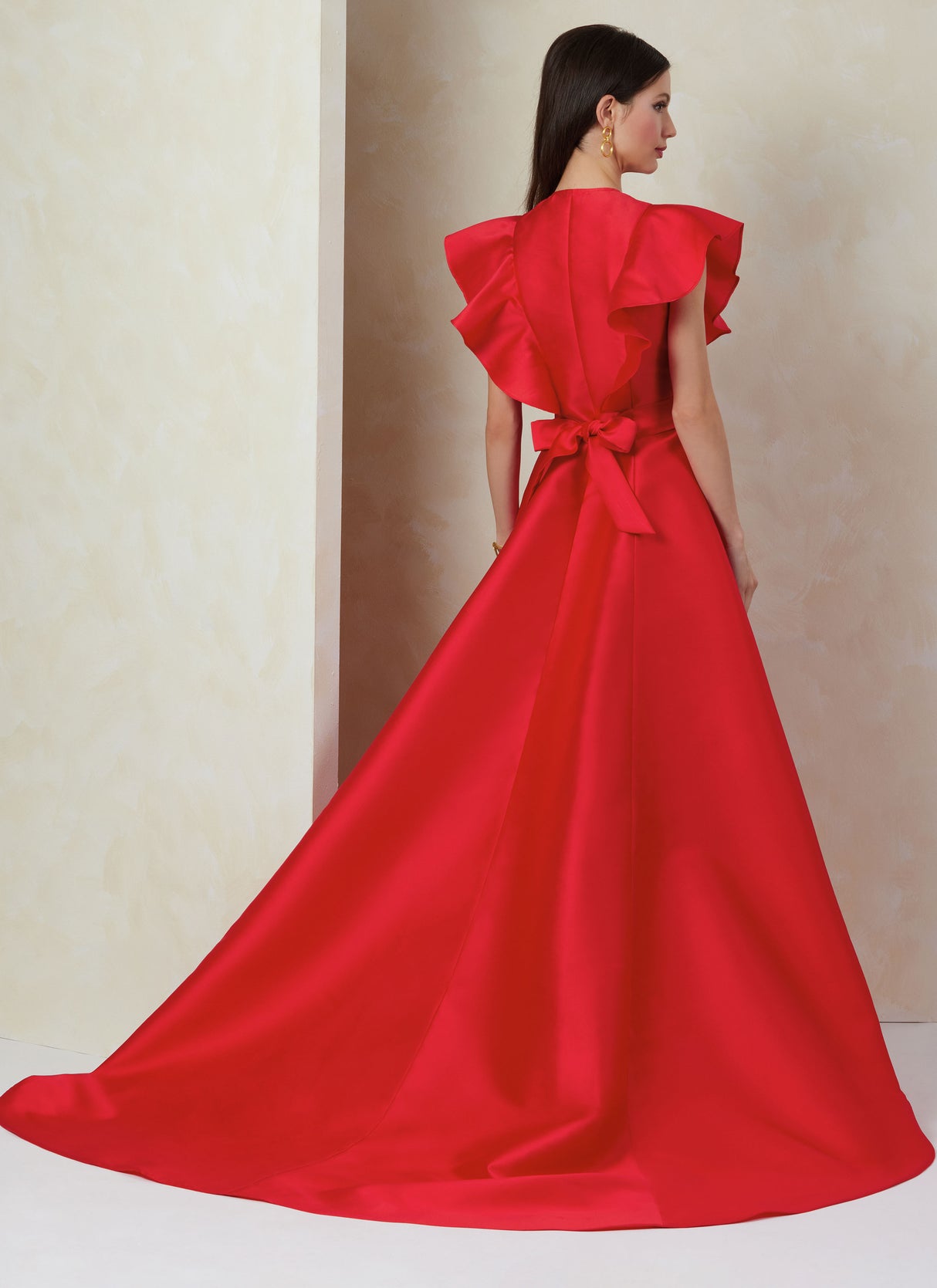Patron Vogue n°2087 - Robe d’occasion spéciale à manches volantées