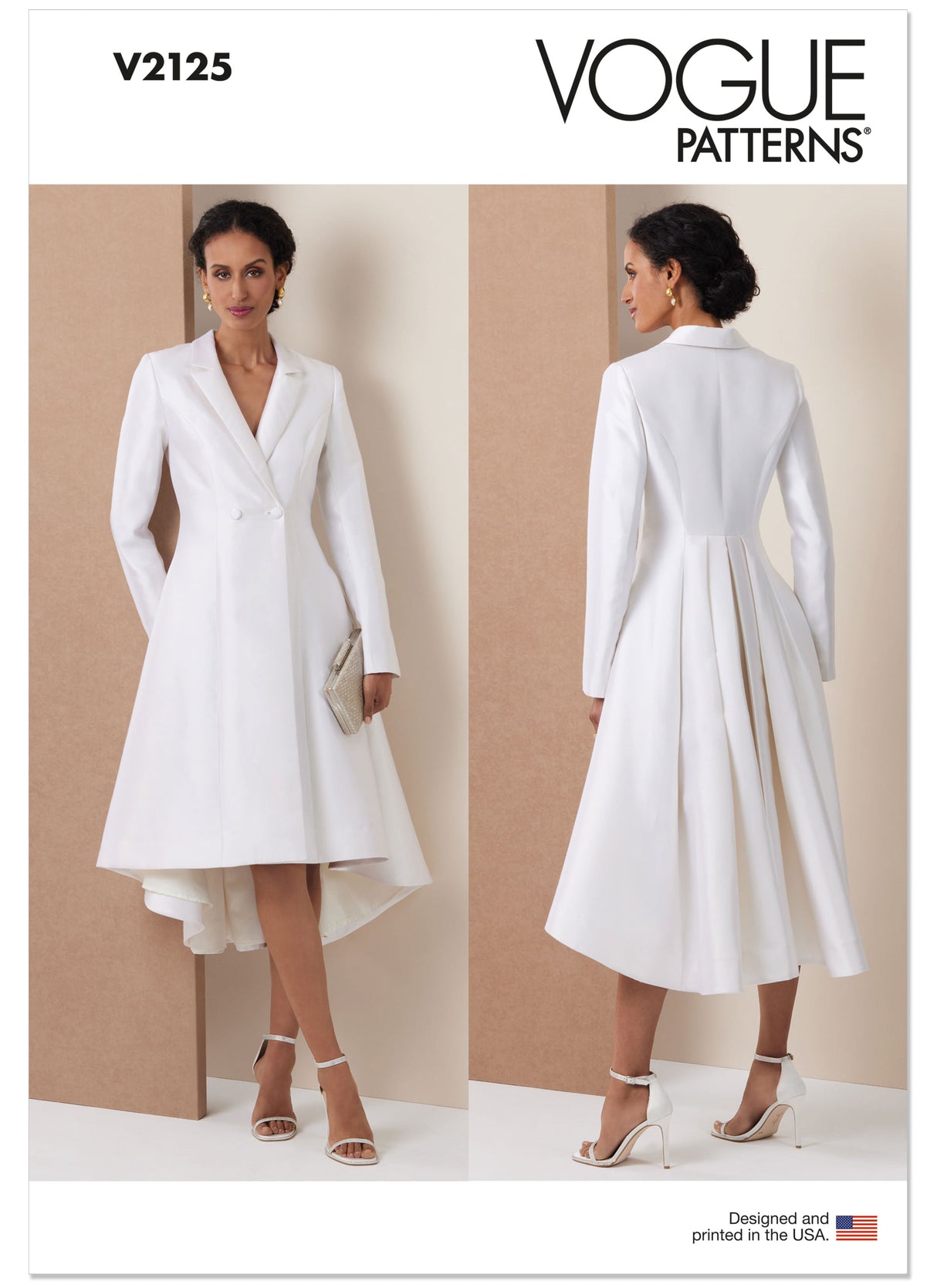 Patron Vogue n°2125 - Coat-dress double-boutonnage
