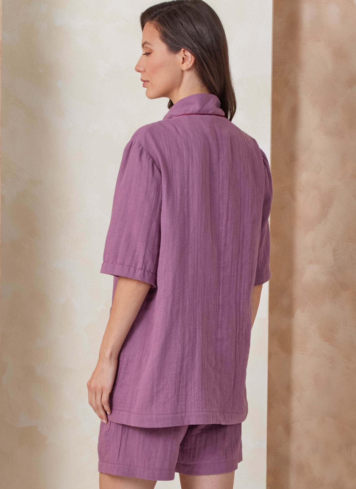 Patron Vogue n°2168 – Peignoir kimono, pantalon et short de pyjama