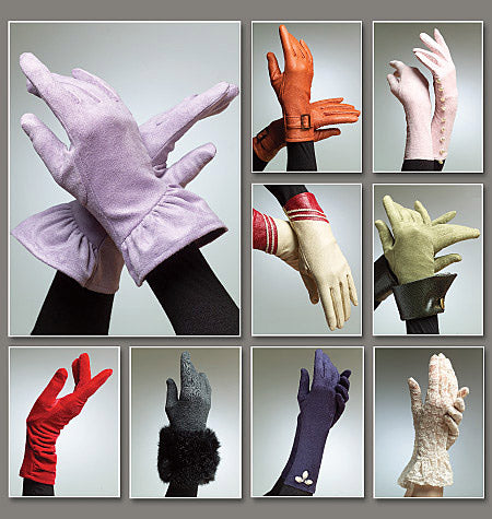 Patron Vogue n°8311 - Gants pour femme en huit styles