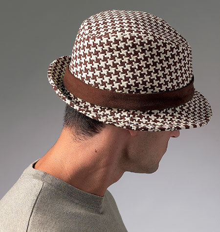 Patron Vogue n°8869 - Chapeaux homme : Trilby, casquette et bob