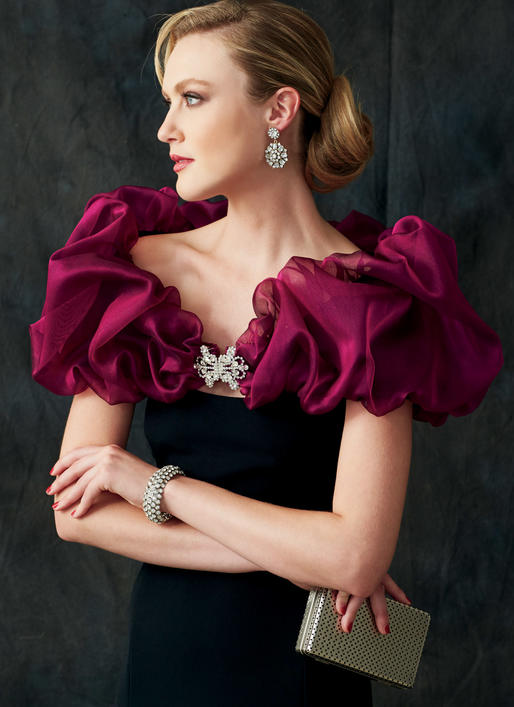 Patron Vogue n°9291 - Châles, boléro et écharpe avec variations élégantes
