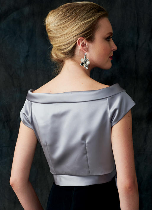 Patron Vogue n°9291 - Châles, boléro et écharpe avec variations élégantes