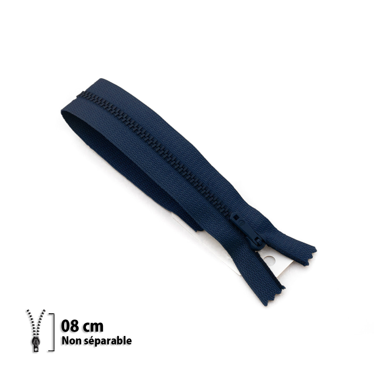 Fermeture éclair non séparable Prym Z13 marine – maille métallique 4 mm