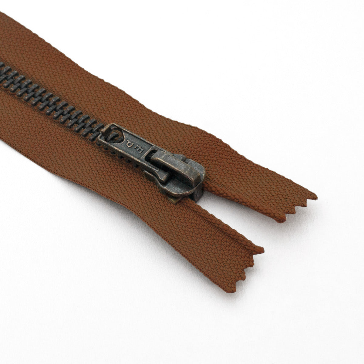 Fermeture éclair séparable Prym Z19 chocolat – maille métallique 6 mm
