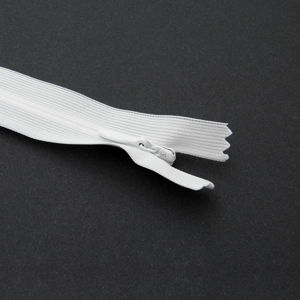Fermeture éclair invisible non séparable Prym Z41 blanc – maille 4 mm