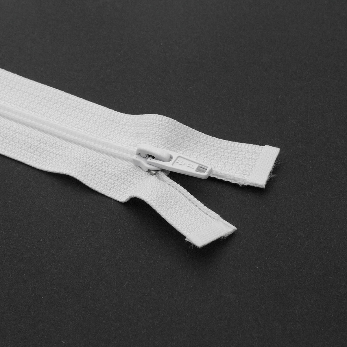 Fermeture éclair séparable Prym Z52 blanc – maille nylon 6 mm